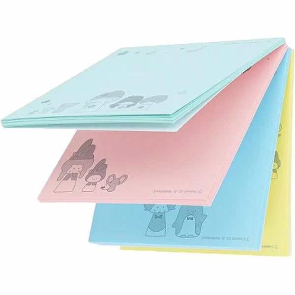 Mizutama x Sanrio Characters x Sun-Star Sticky Notes - Green