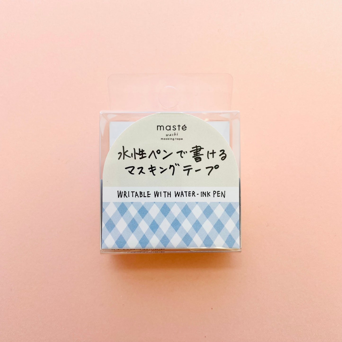 Mark's Masté Writable Masking Tape - Blue Check