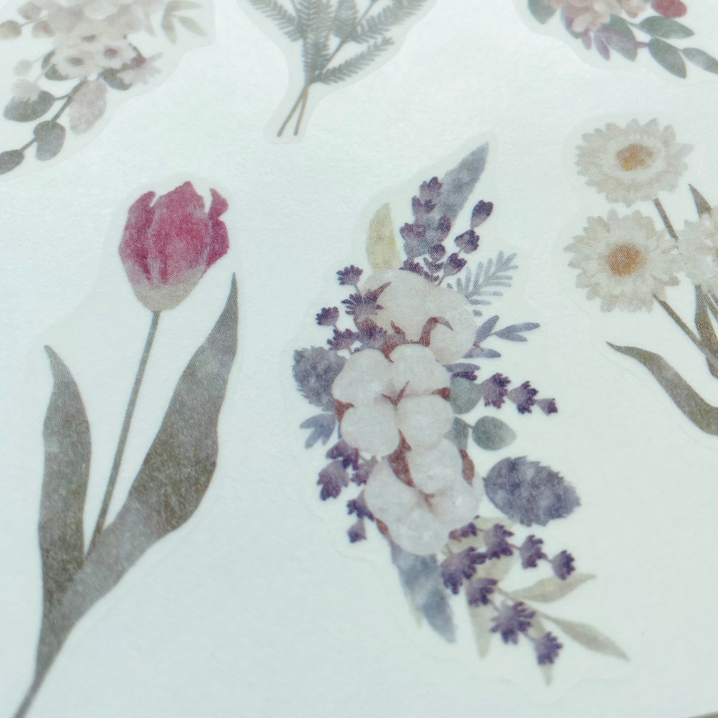 Kyowa Shiko Tracing Die Cut Seal - Dried Flower