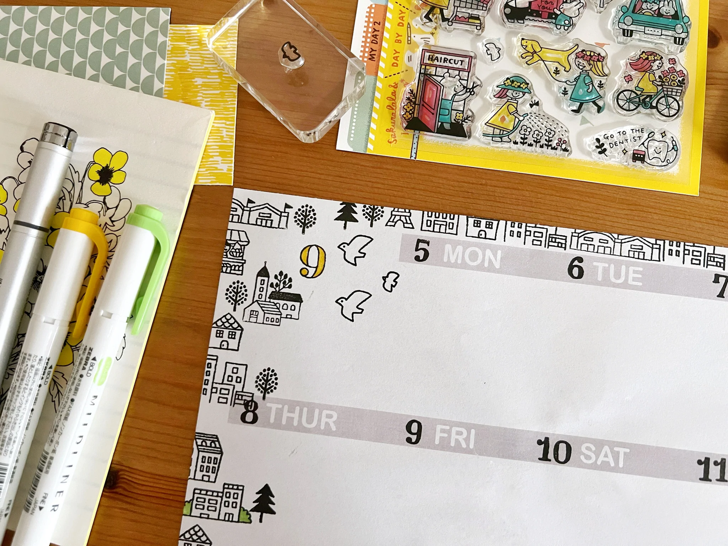 Sakuralala x Igloo*Dining* 365™ Clear Stamps - My Day