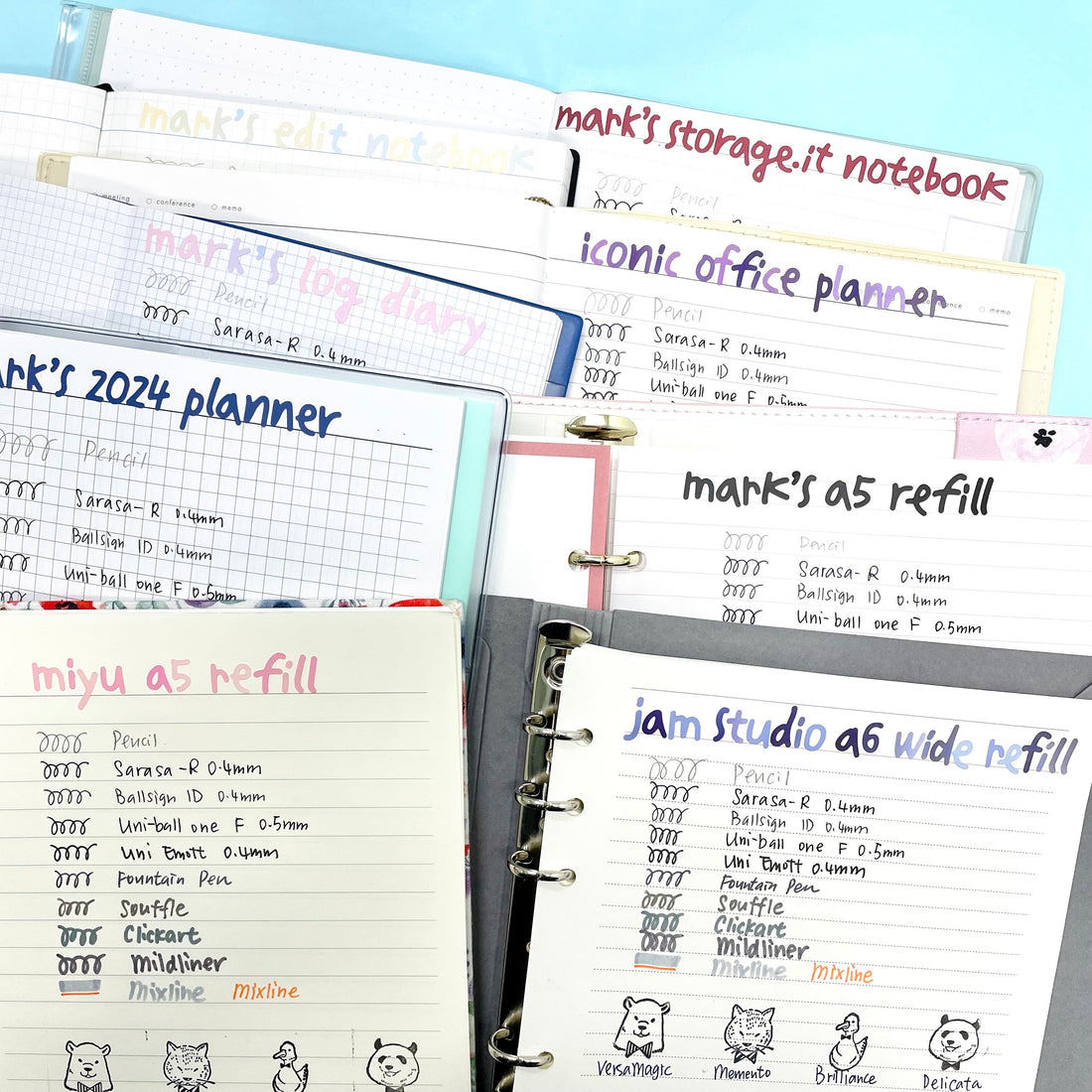 Planner Essentials - Chapter 2: Paper Testing on Diaries, Planners & Notebooks