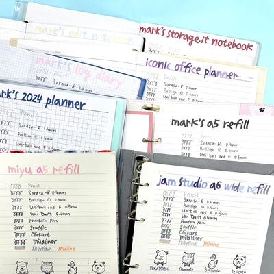 Planner Essentials - Chapter 2: Paper Testing on Diaries, Planners & Notebooks
