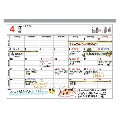 Desktop Magnet Notebook Calendar