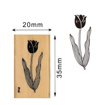 Kodomo No Kao N I love Stamp - Tulip