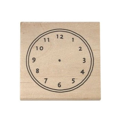 Kodomo No Kao Bullet Journal Stamp - Clock