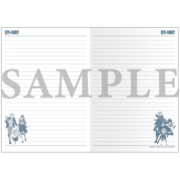 Spy x Family B5 Lined Notebook - Teaser Visual