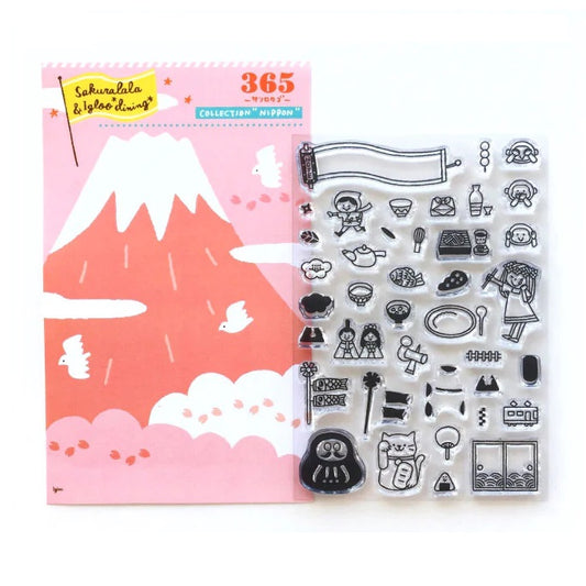 Sakuralala x Igloo*Dining* 365™ Clear Stamps - Nippon 2