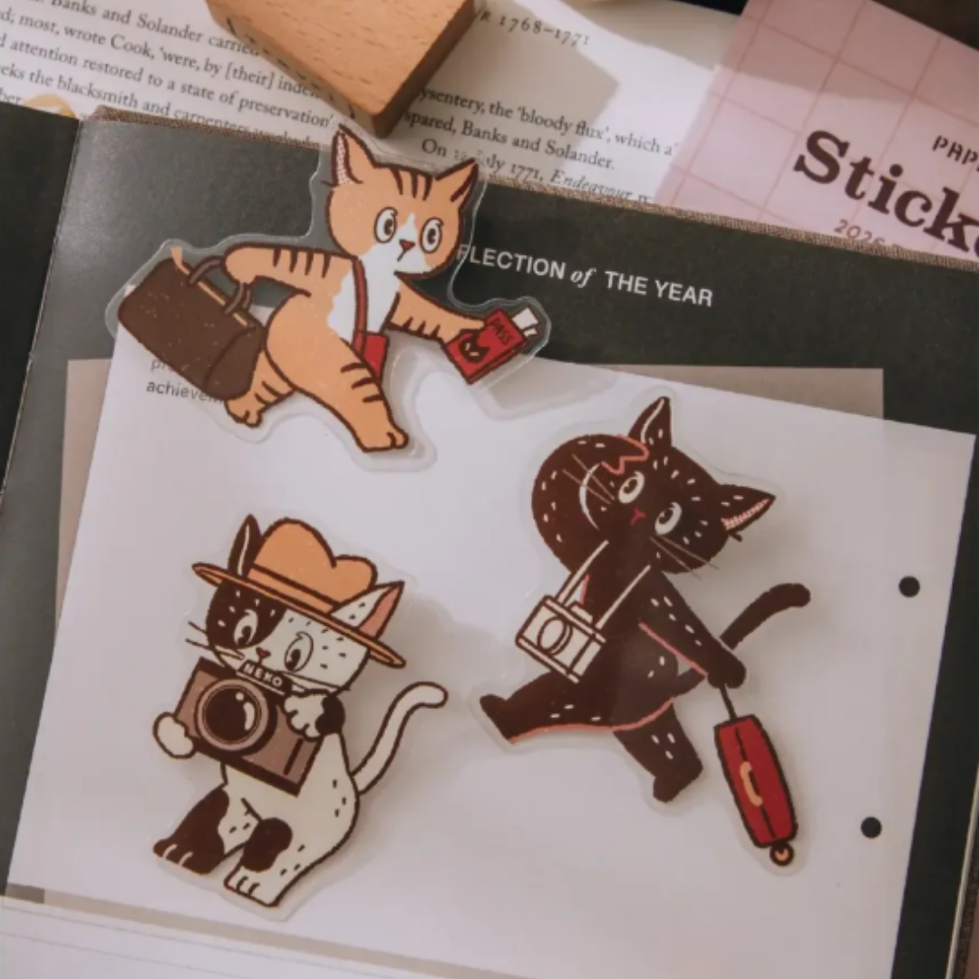 Ob1toy x TIS Creative Fest Sticker Set - Clear