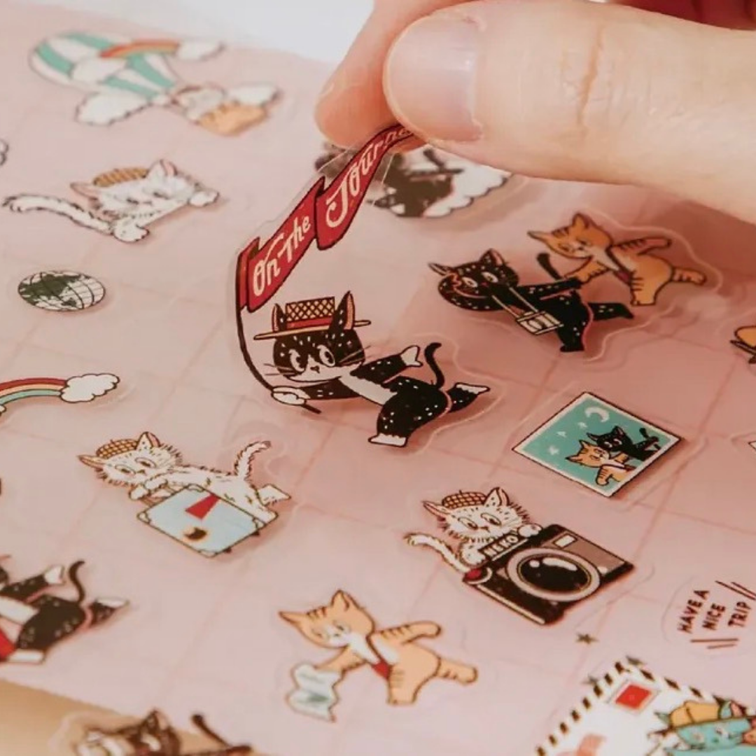 Ob1toy x TIS Creative Fest Clear Sheet Seals