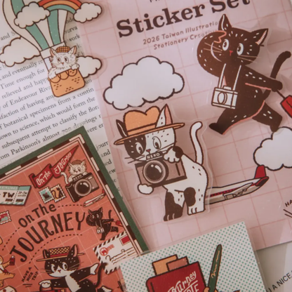Ob1toy x TIS Creative Fest Sticker Set - Clear