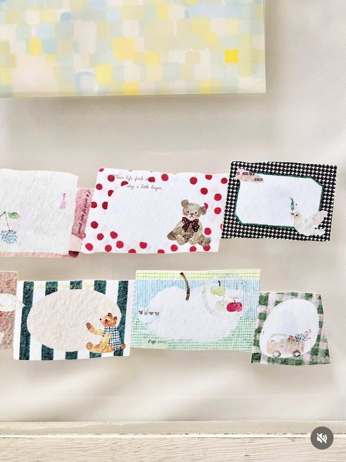 Pion Memo Type Masking Tape - A Little Letter