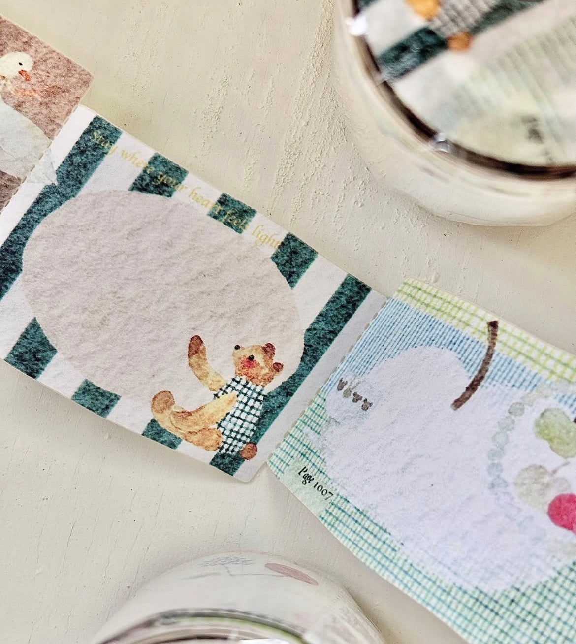 Pion Memo Type Masking Tape - A Little Letter