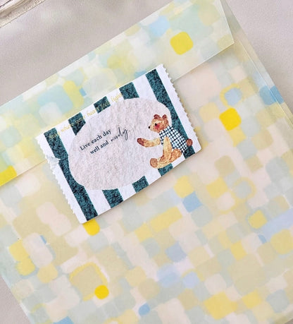 Pion Memo Type Masking Tape - A Little Letter