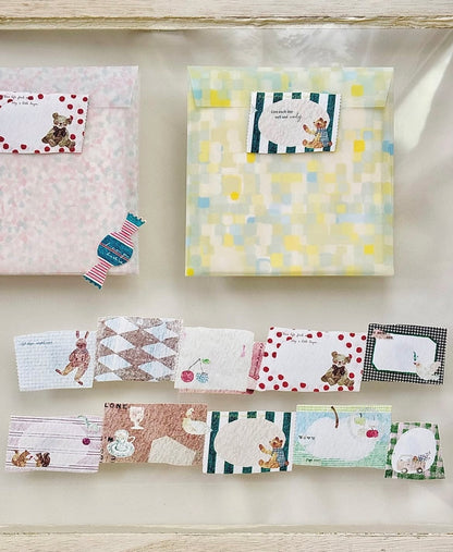 Pion Memo Type Masking Tape - A Little Letter