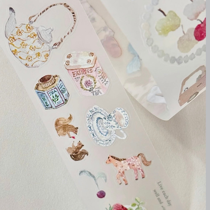 Pion Kiss-cut PET Tape - Dear