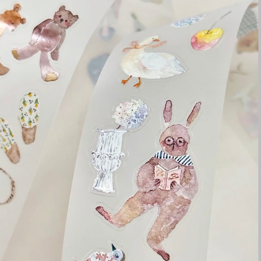 Pion Kiss-cut PET Tape - Dear