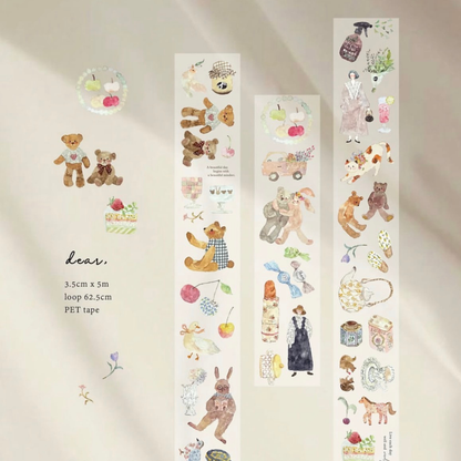 Pion Kiss-cut PET Tape - Dear