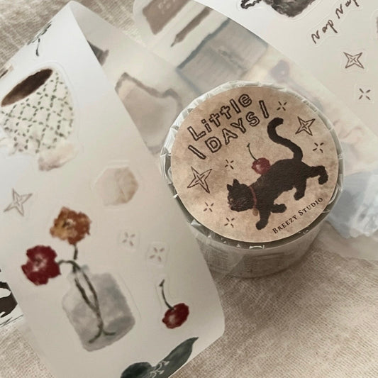 Breezy Studio Matte Kiss-cut PET Tape - Little Days