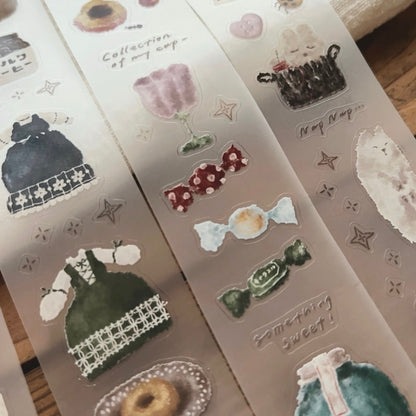 Breezy Studio Matte Kiss-cut PET Tape - Little Days