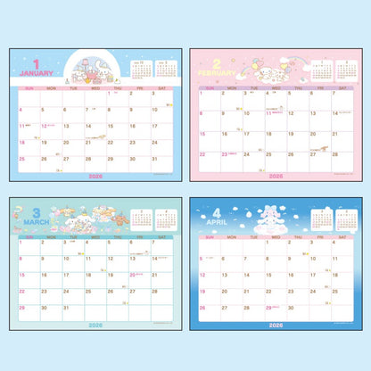 Sanrio 2026 Desktop Calendar - Cinnamoroll