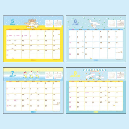 Sanrio 2026 Desktop Calendar - Cinnamoroll