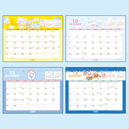 Sanrio 2026 Desktop Calendar - Cinnamoroll