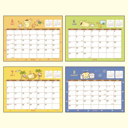 Sanrio 2026 Desktop Calendar - Pompompurin