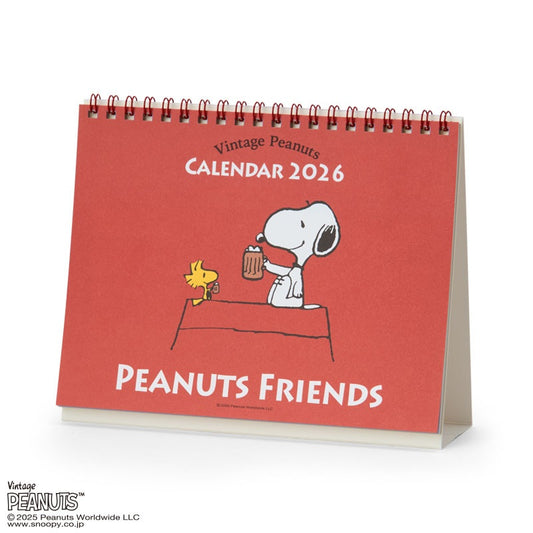 Snoopy 2026 Desktop Calendar
