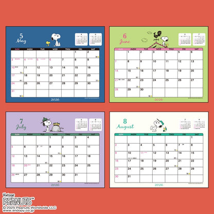 Snoopy 2026 Desktop Calendar