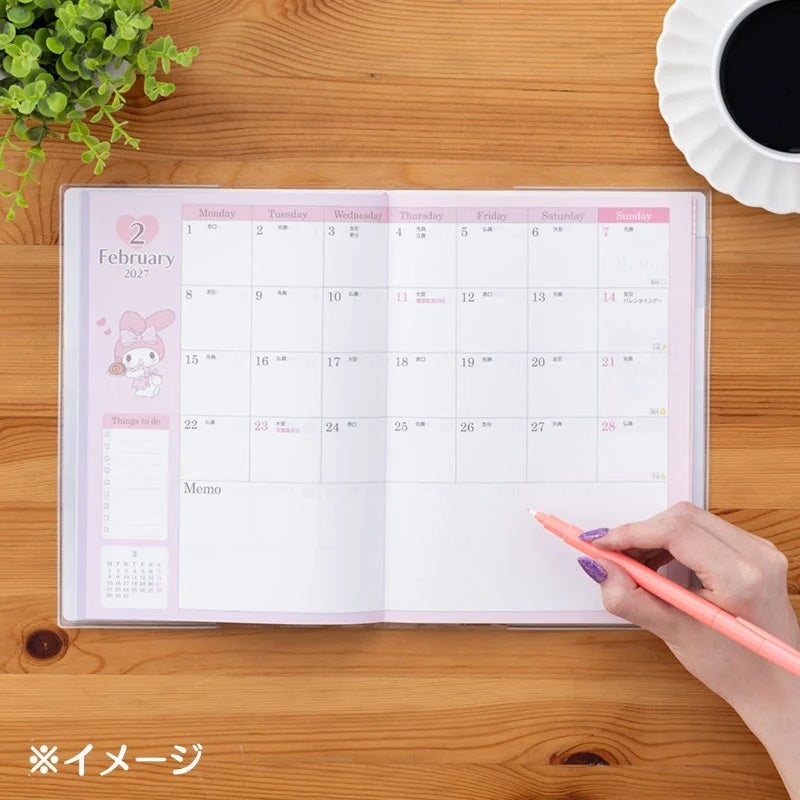 Sanrio 2026 Planner - A5 Monthly | Hello Kitty