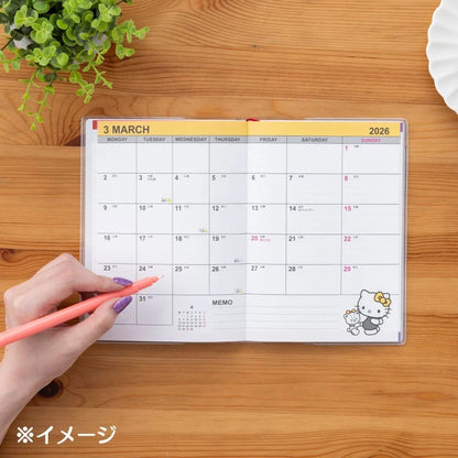 Sanrio 2026 Planner - B6 Monthly | Hello Kitty