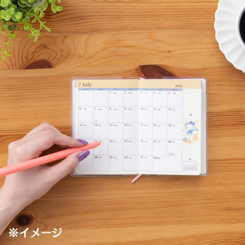 Sanrio 2026 Planner - Pocket Monthly | Hello Kitty