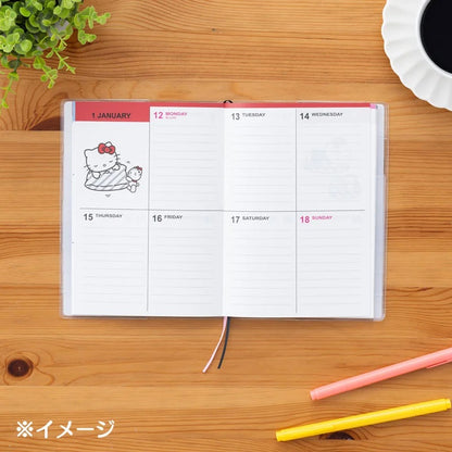 Sanrio 2026 Planner - B6 Weekly Block | Hello Kitty