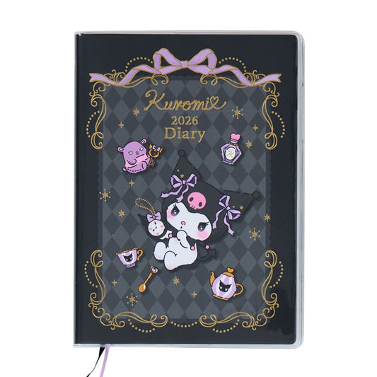 Sanrio 2026 Planner - B6 Weekly Block | Kuromi