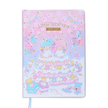 Sanrio 2026 Planner - B6 Weekly Block | Little Twin Stars
