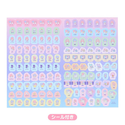 Sanrio 2026 Planner - B6 Weekly Block | Little Twin Stars