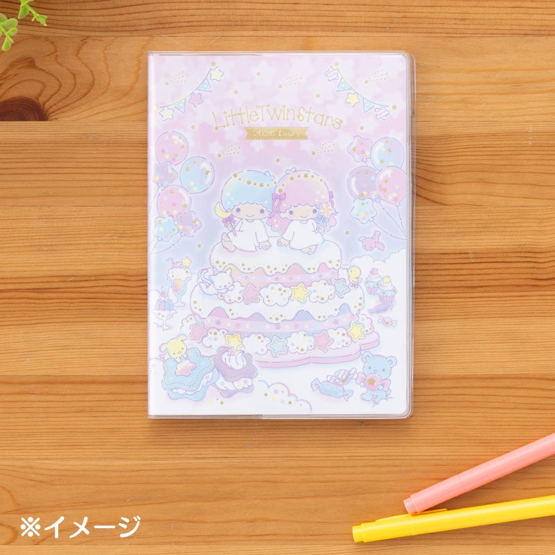 Sanrio 2026 Planner - B6 Weekly Block | Little Twin Stars