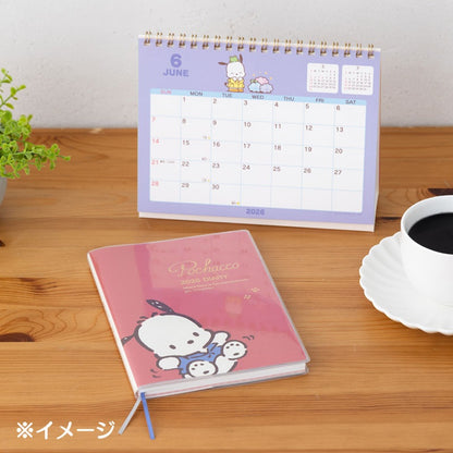 Sanrio 2026 Planner - B6 Weekly Block | Pochacco