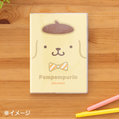 Sanrio 2026 Planner - B6 Weekly Block | Pompompurin