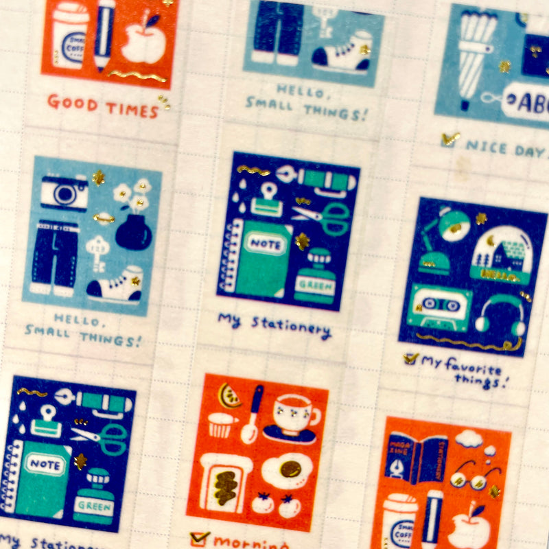 Papier Platz x Eric Hello Small Things! Washi Tapes - Films