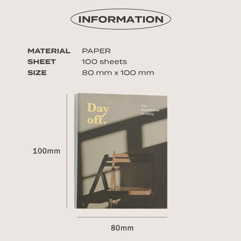 Iconic Deco Memo Pad
