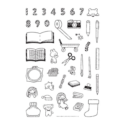 Sakuralala x Igloo*Dining* 365™ Clear Stamps - My 12 Days of Christmas
