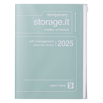 [International Edition] Mark's 2025 A5 Weekly Vertical Planner Diary - Storage.it