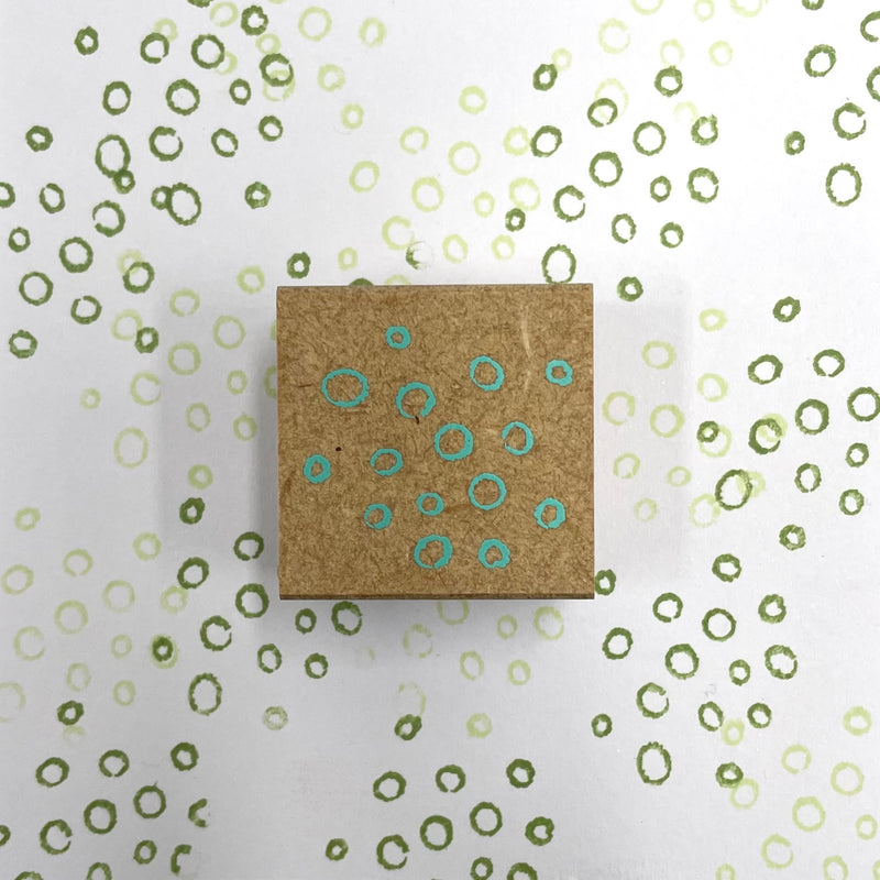 Kodomo No Kao Omekashi Stamp - Small Circles