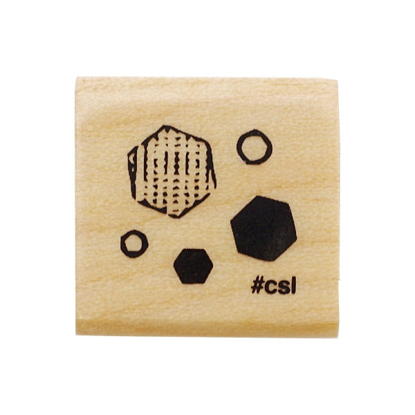 Kodomo No Kao N I love Stamp - Hexagon