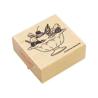 Kodomo No Kao N I love Stamp - Pudding (Large)