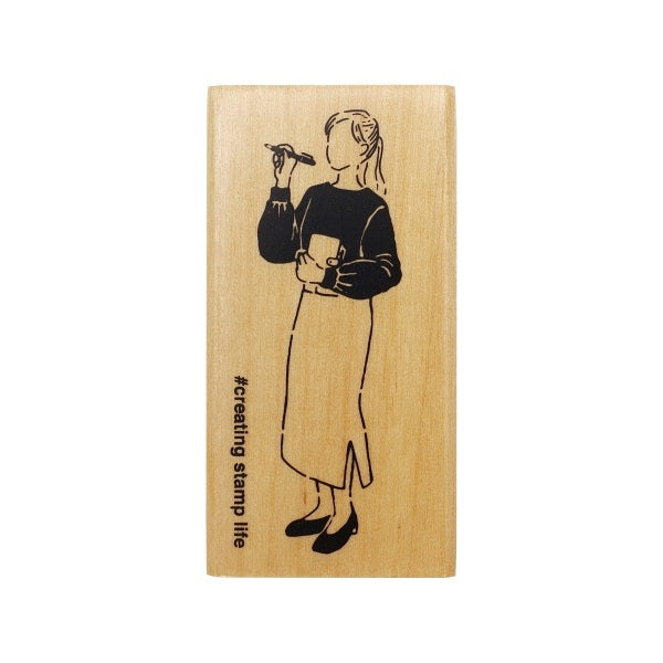 Kodomo No Kao N I love Stamp - Fountain Pen Girl