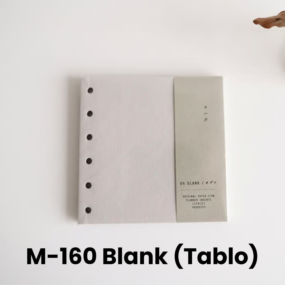 [BUNGUJOSHI 2025] Yohaku Original Square Binder & Refills