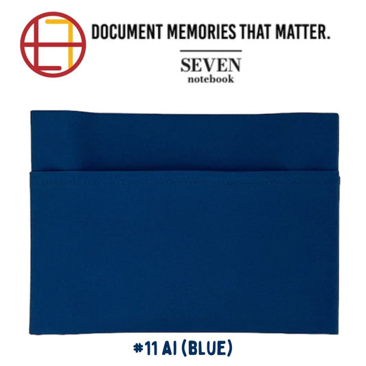 Sakuralala SEVEN Notebook & Cover Starter Set - #11 Ai (Blue)