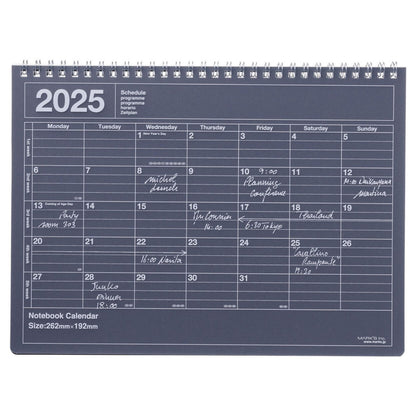 [International Edition] Mark's 2025 Notebook Calendar - Small (B6 Variant)